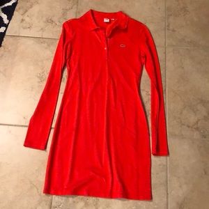 Lacoste Live Slim Fit Stretch Piqué Polo Dress M